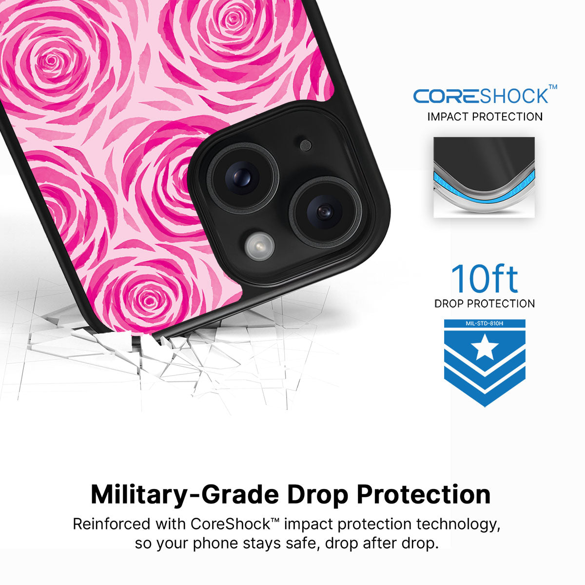 Rosy Reverie - iPhone 14 Plus Case #case type_core (magsafe), #case type_core (non magsafe)