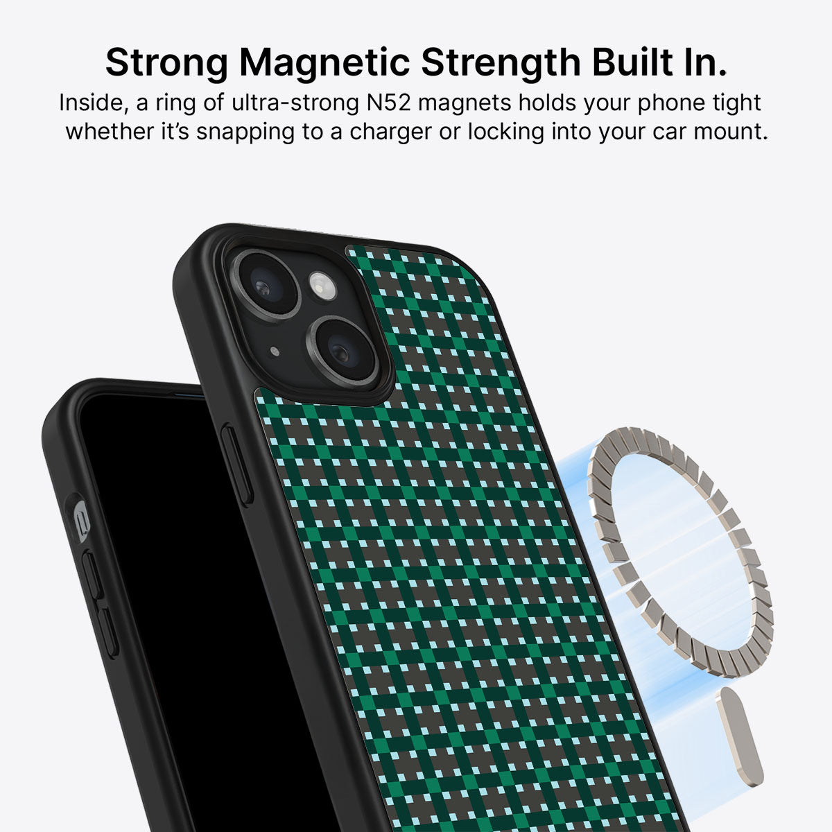 Sea of Emeralds - iPhone 14 Plus Case #case type_core (magsafe)