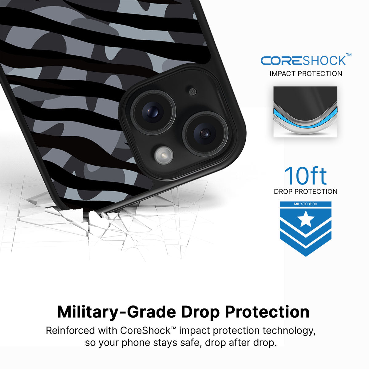 Stealth Camo - iPhone 14 Plus Case, #case type_core (magsafe), #case type_core (non magsafe)