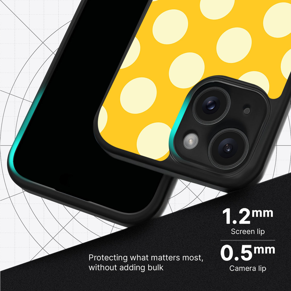 Sunny Dots - iPhone 14 Plus Case #case type_core (magsafe), #case type_core (non magsafe)