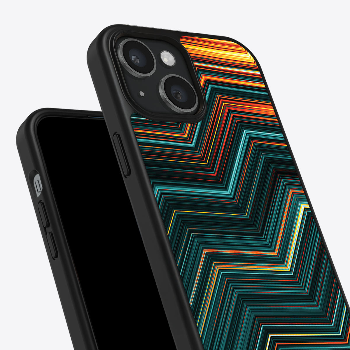 Techno Waves - iPhone 14 Plus Case #case type_core (non magsafe)