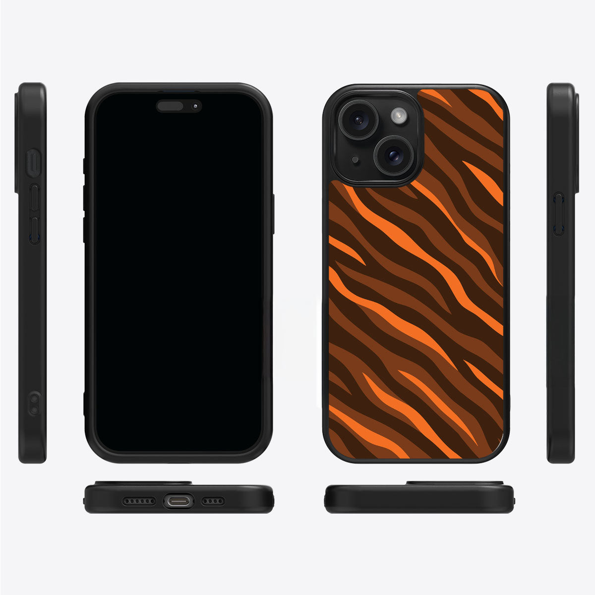 Tiger Trace - iPhone 14 Plus Case #case type_core (magsafe), #case type_core (non magsafe)