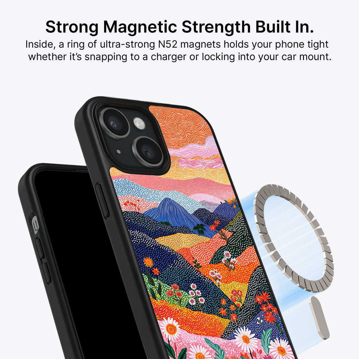 iPhone 14 Plus Case with MagSafe – Wildflower Valley