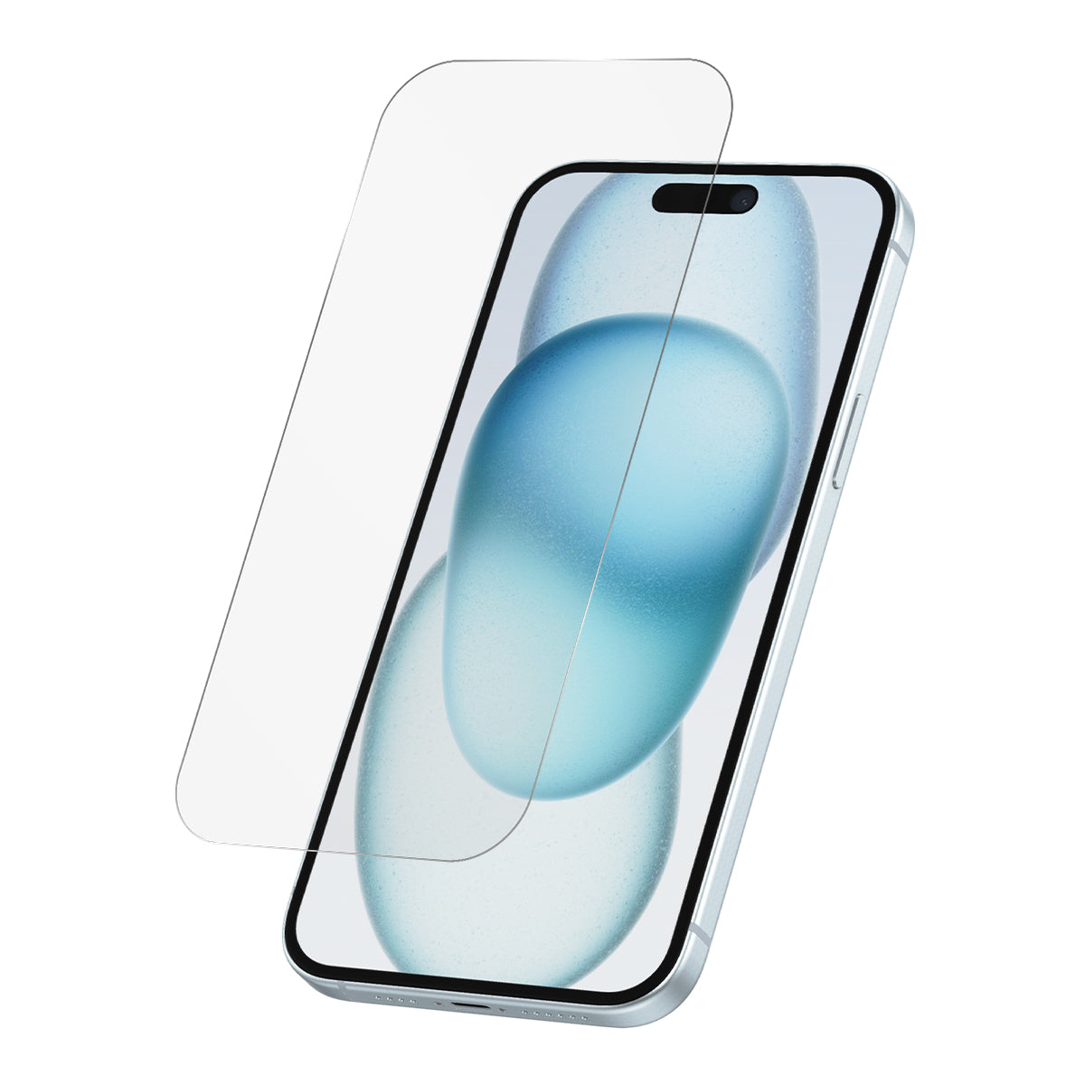 iPhone 14 Plus screen protector – clear strengthened glass with 2.5D curved edges, pack of 2