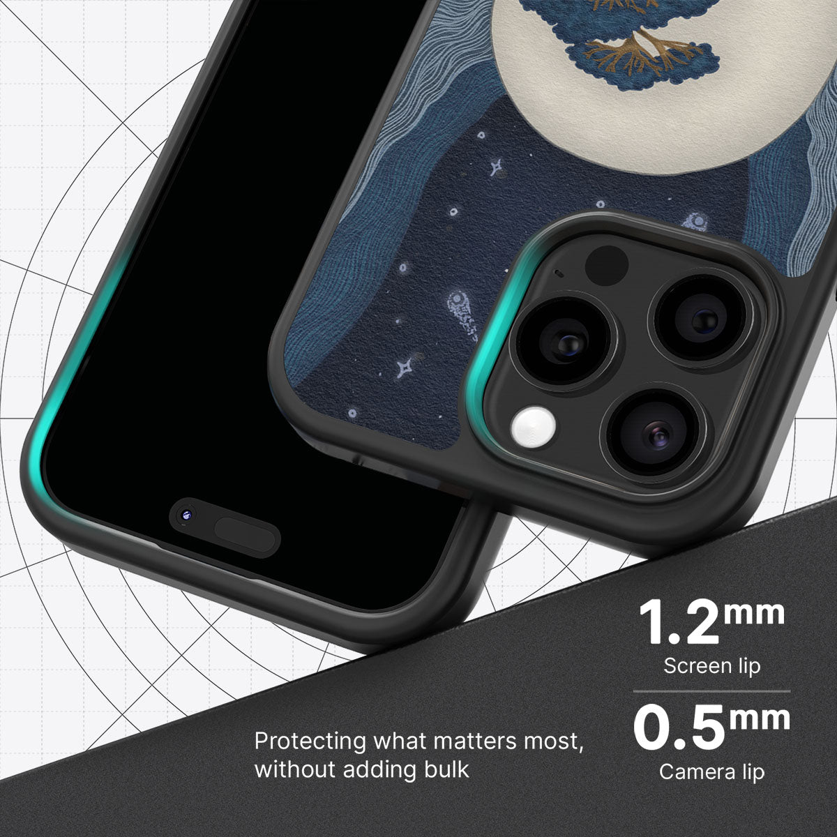 Aura Farming slim iPhone 14 Pro phone case
