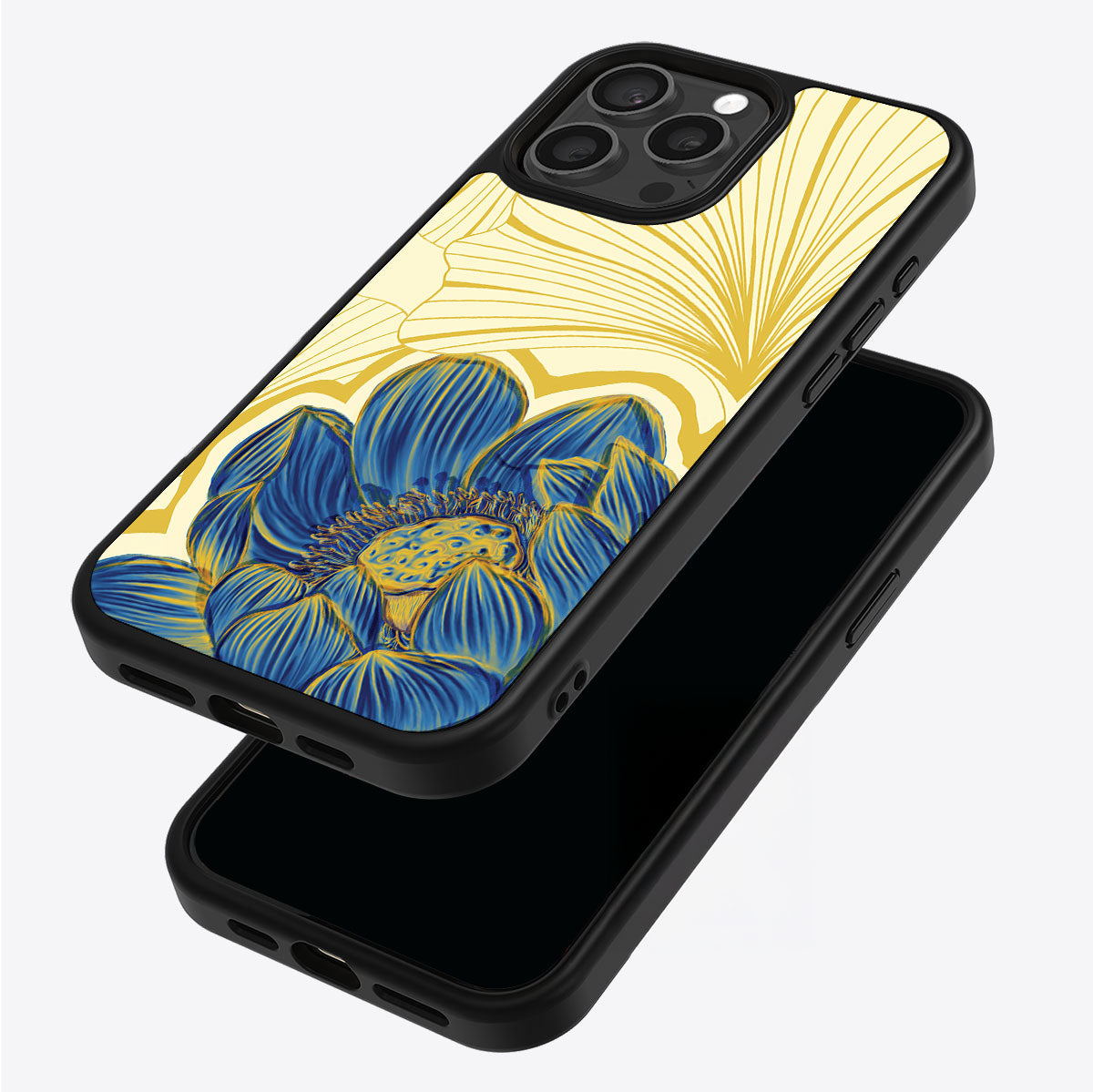 Blue Lotus - iPhone 14 Pro Case #case type_core (magsafe), #case type_core (non magsafe)