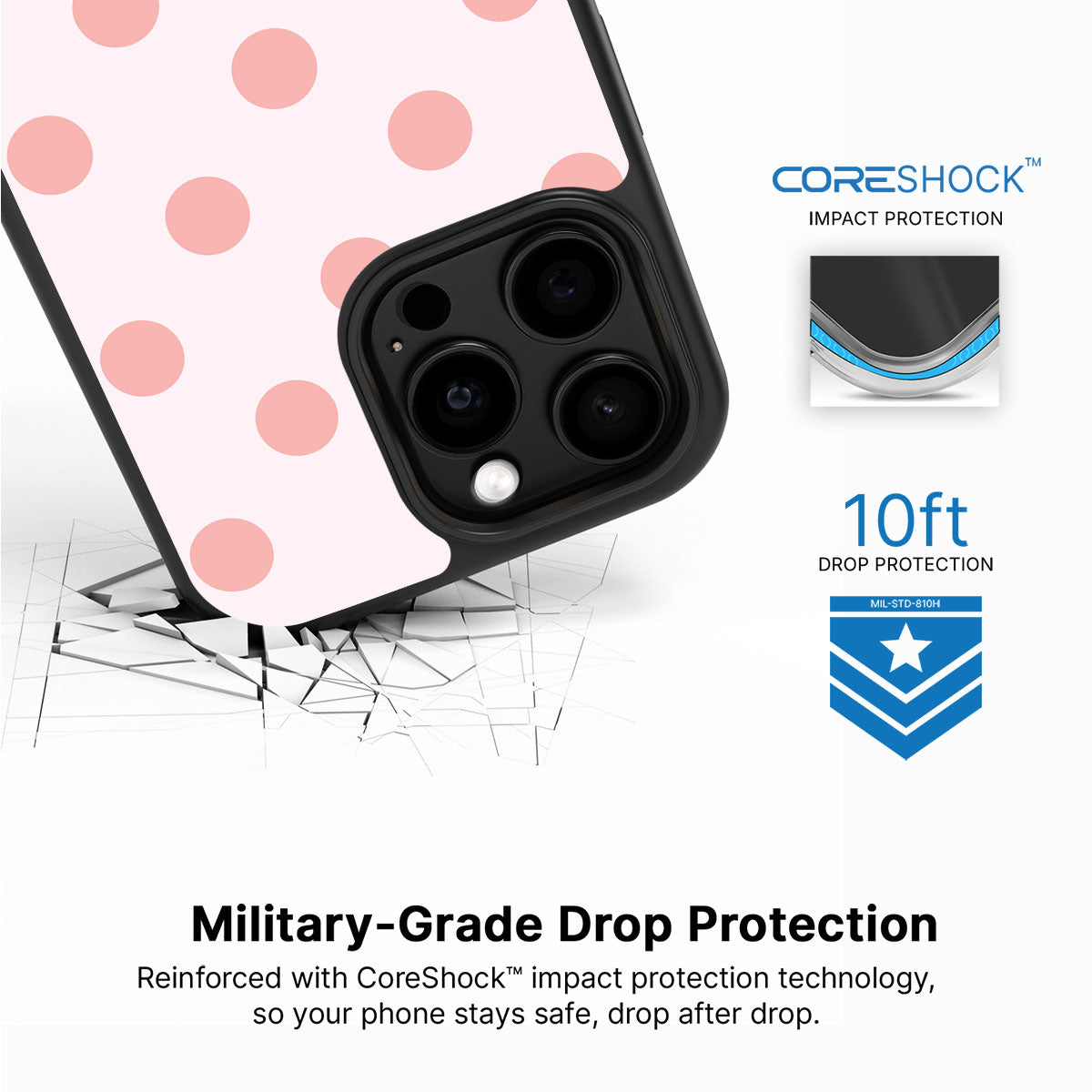 Blush Pearl - iPhone 14 Pro Case #case type_core (magsafe), #case type_core (non magsafe)