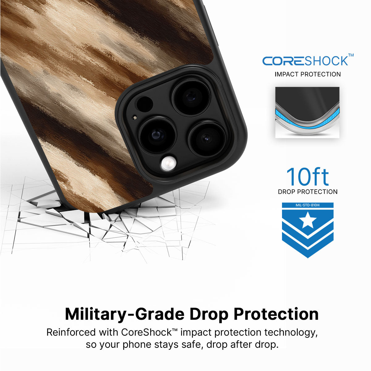 Bronze Terra - iPhone 14 Pro Case #case type_core (magsafe), #case type_core (non magsafe)