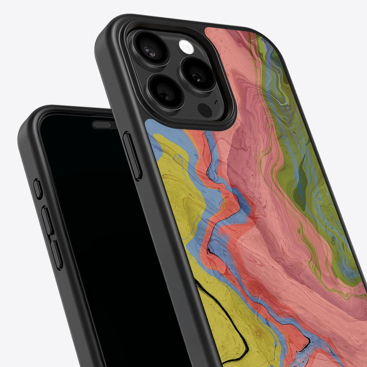 Coloured Rivers - iPhone 14 Pro Case, #case type_core (non magsafe)