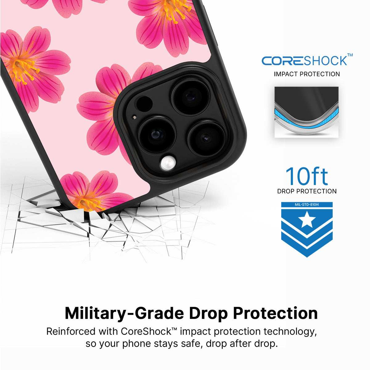 Lewisia Cotyledon - iPhone 14 Pro Case #case type_core (magsafe), #case type_core (non magsafe)