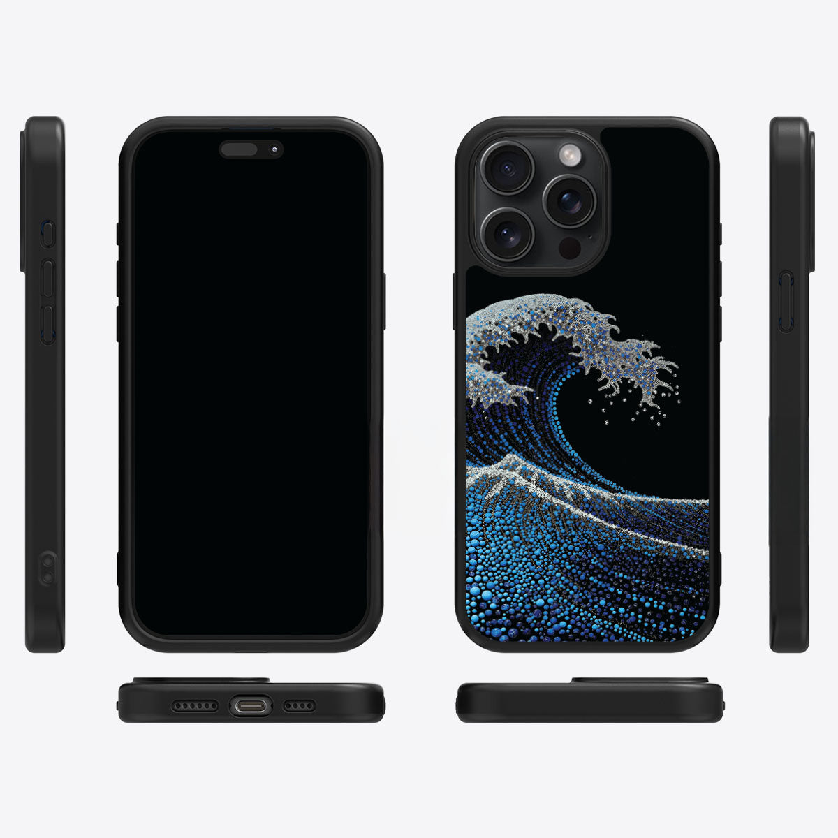 iPhone 14 Pro Case with MagSafe – Midnight Tide