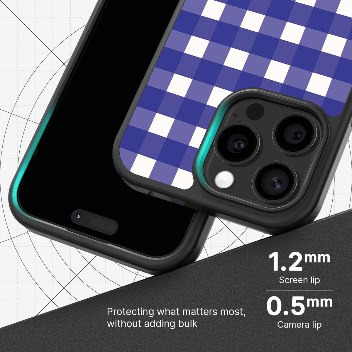 Nautical Grid - iPhone 14 Pro Case