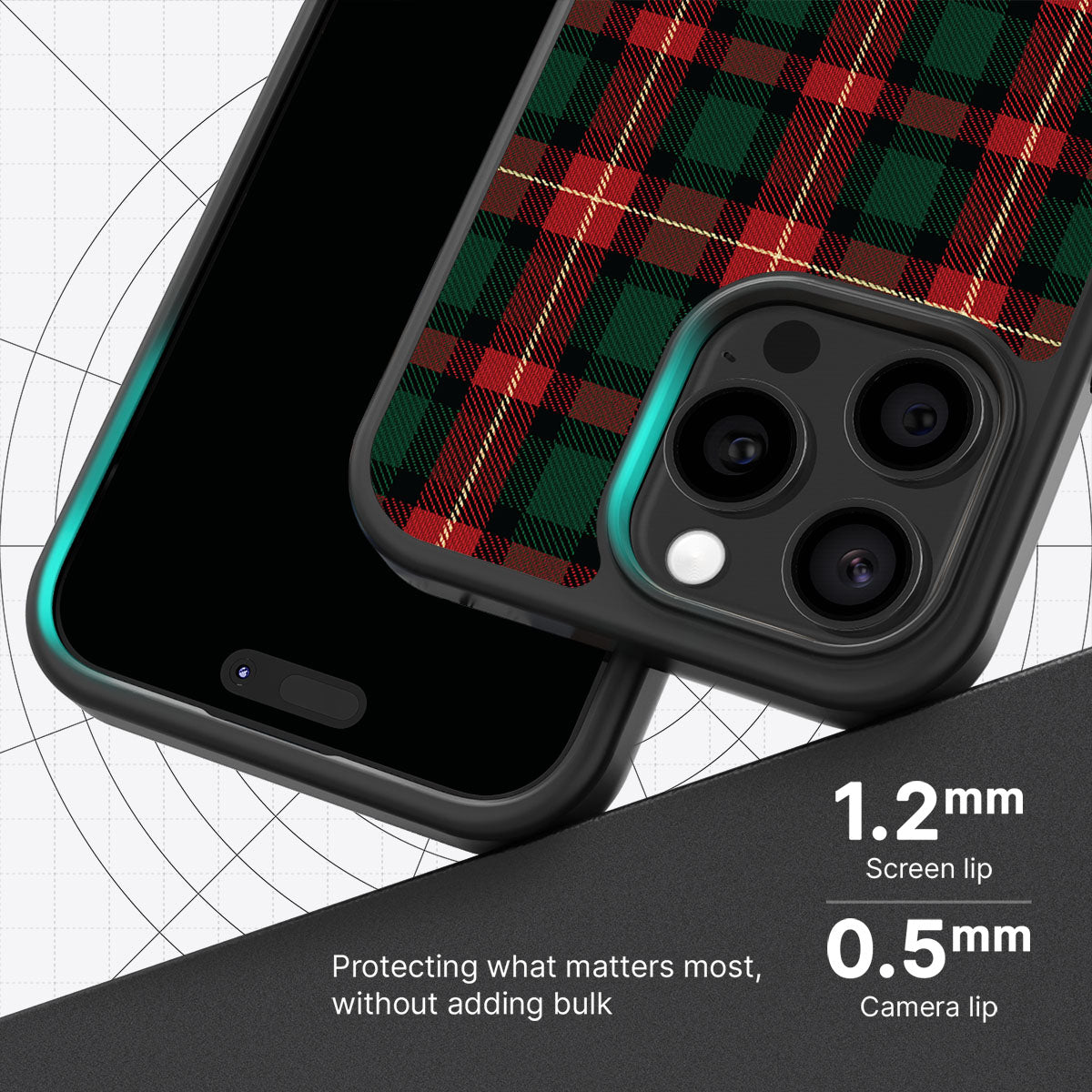 Royal Tartan - iPhone 14 Pro Case #case type_core (magsafe), #case type_core (non magsafe)