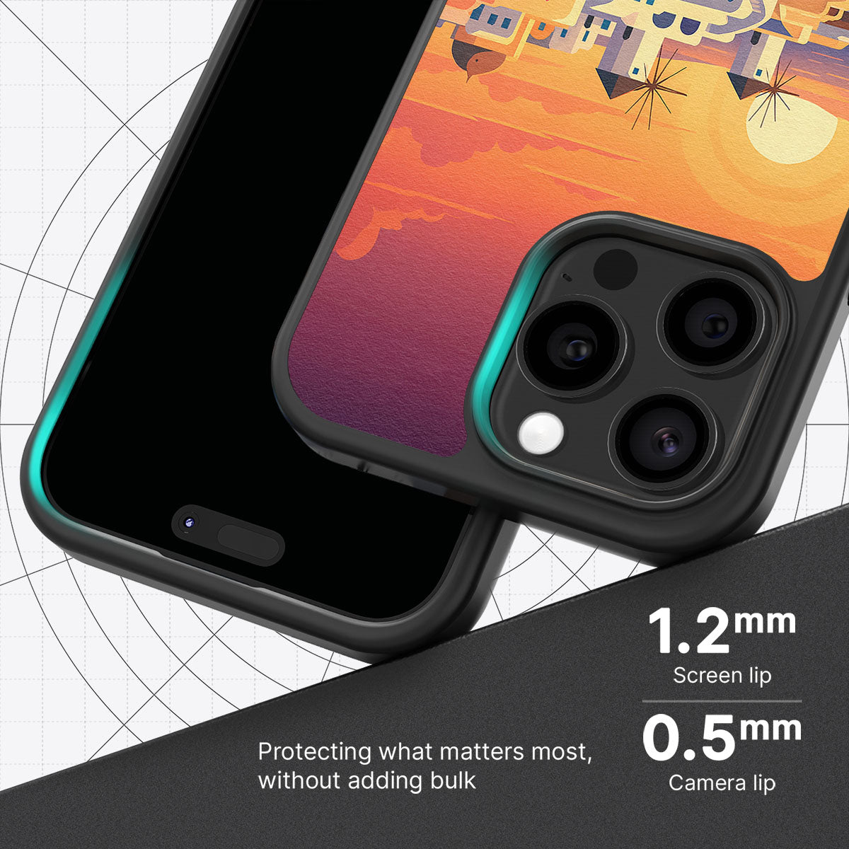 Santorini - iPhone 14 Pro Case #case type_core (magsafe), #case type_core (non magsafe)