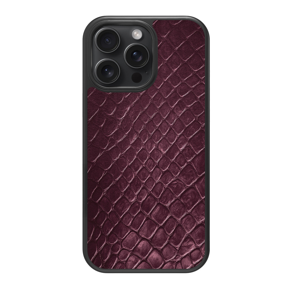 Wine Python design back view – iPhone 14 Pro case