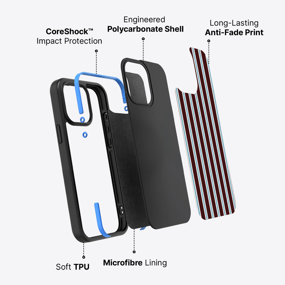 Blue Ravines - iPhone 14 Pro Max Case #case type_core (non magsafe)