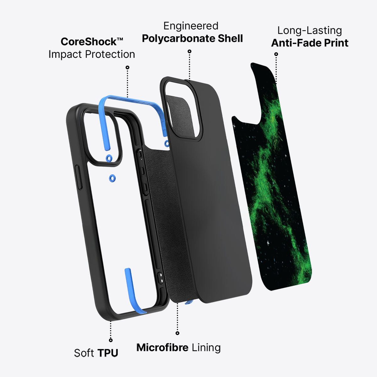 Milkyway Gazing - iPhone 14 Pro Max Case #case type_core (non magsafe)