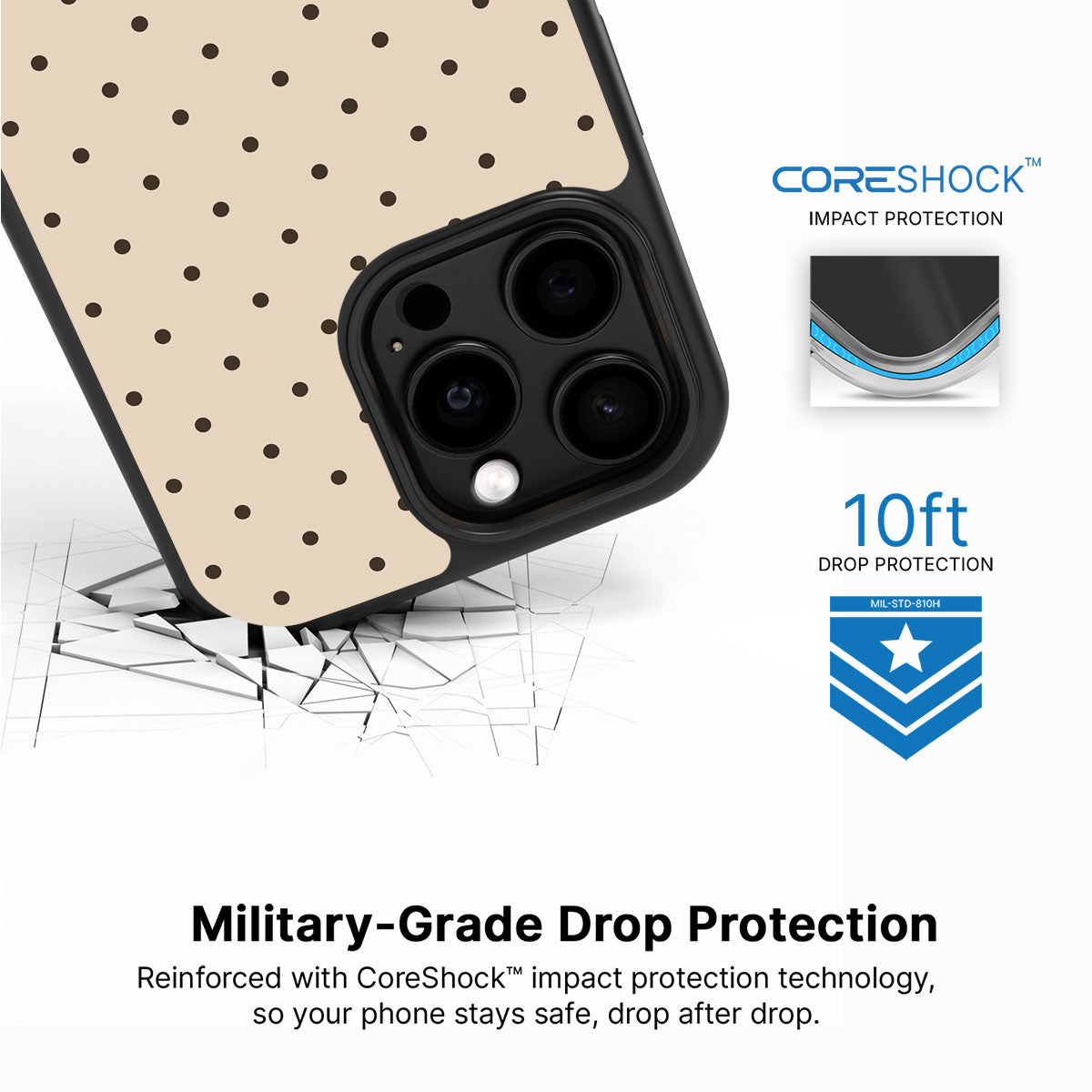 Sand Pearl - iPhone 14 Pro Max Case #case type_core (magsafe), #case type_core (non magsafe)