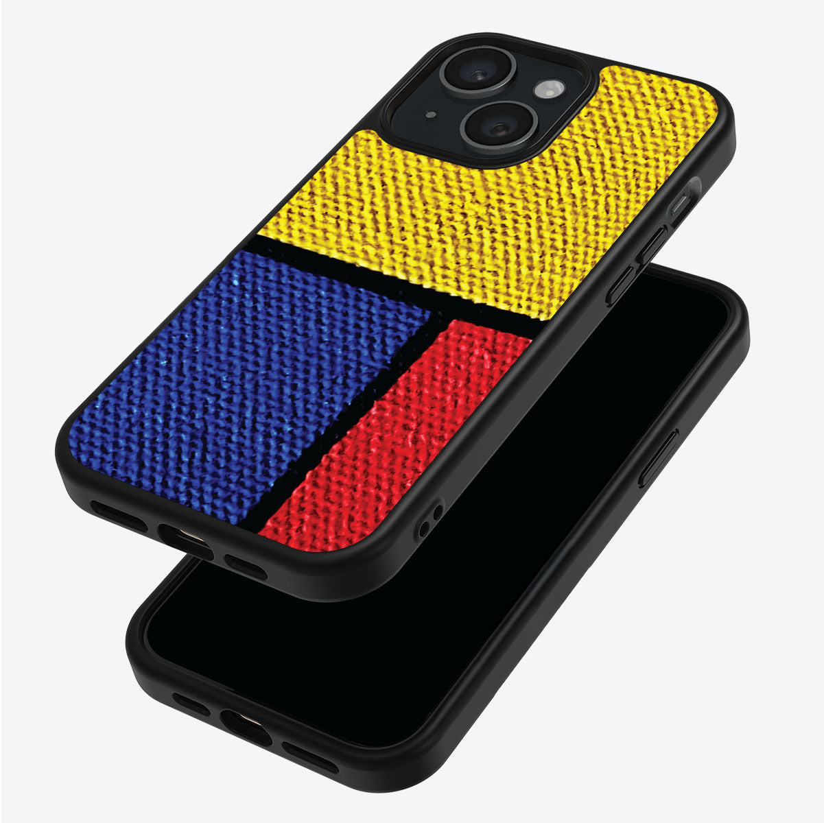 Bauhaus Blocks - iPhone 15 Case #case type_core (magsafe), #case type_core (non magsafe)