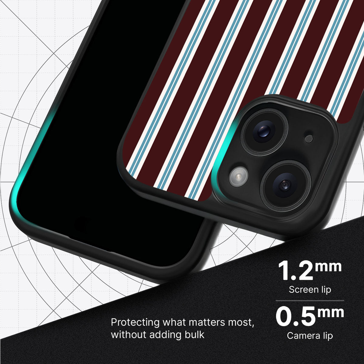 Blue Ravines - iPhone 15 Case #case type_core (magsafe), #case type_core (non magsafe)