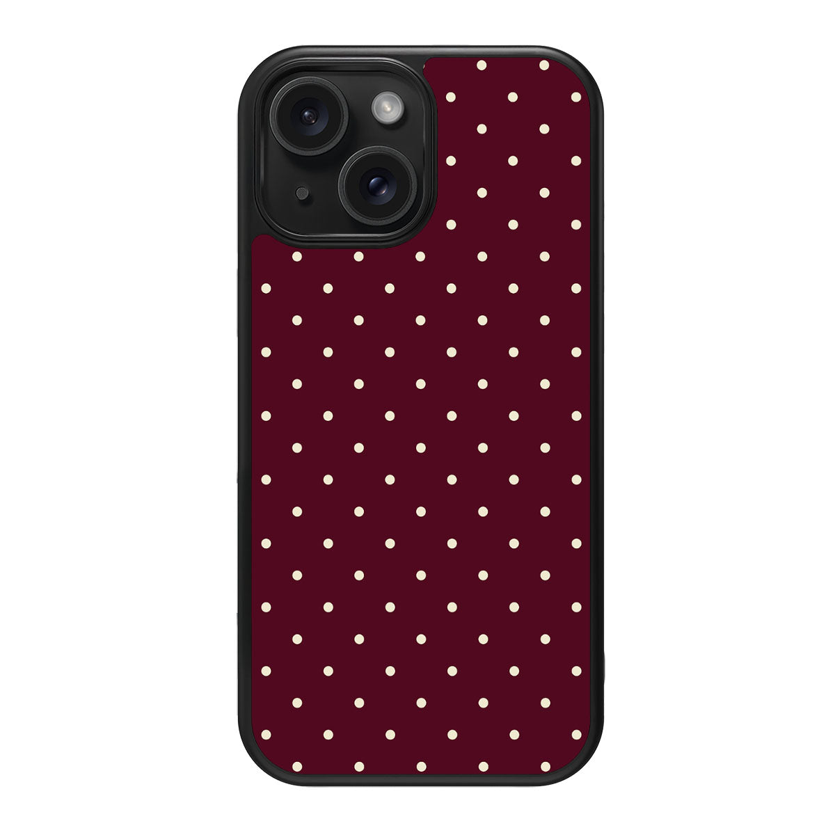 Burgundy Bloom - iPhone 15 Case #case type_core (magsafe), #case type_core (non magsafe)