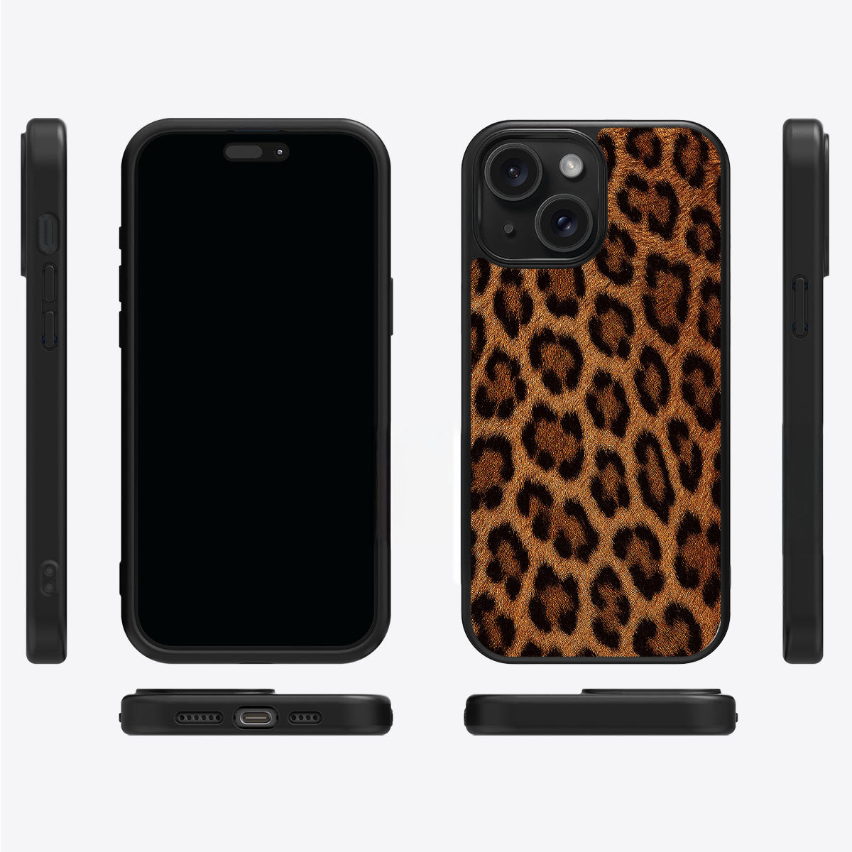 Classic Leopard - iPhone 15 Case #case type_core (magsafe), #case type_core (non magsafe)