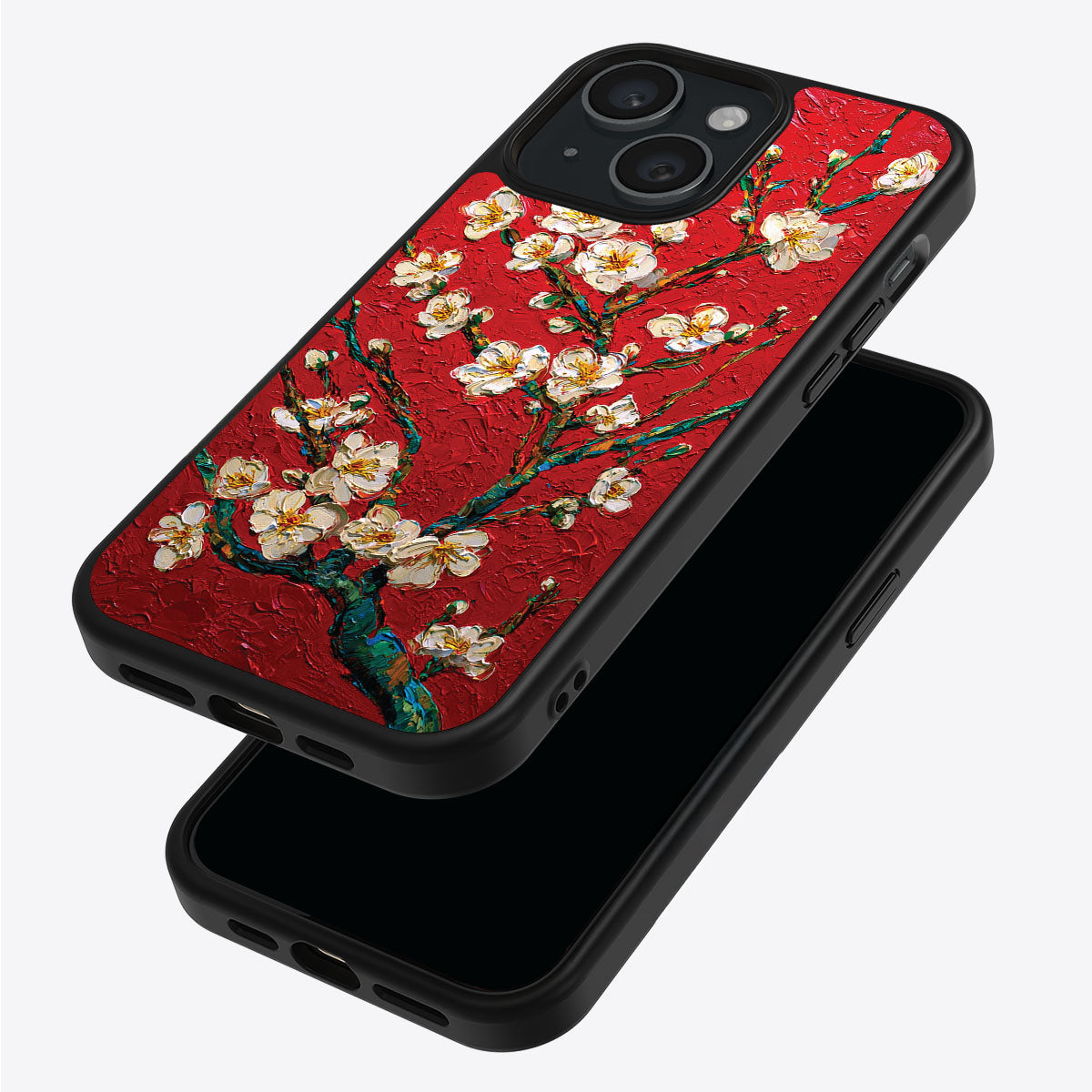Crimson Blossom - iPhone 15 Case #case type_core (magsafe), #case type_core (non magsafe)