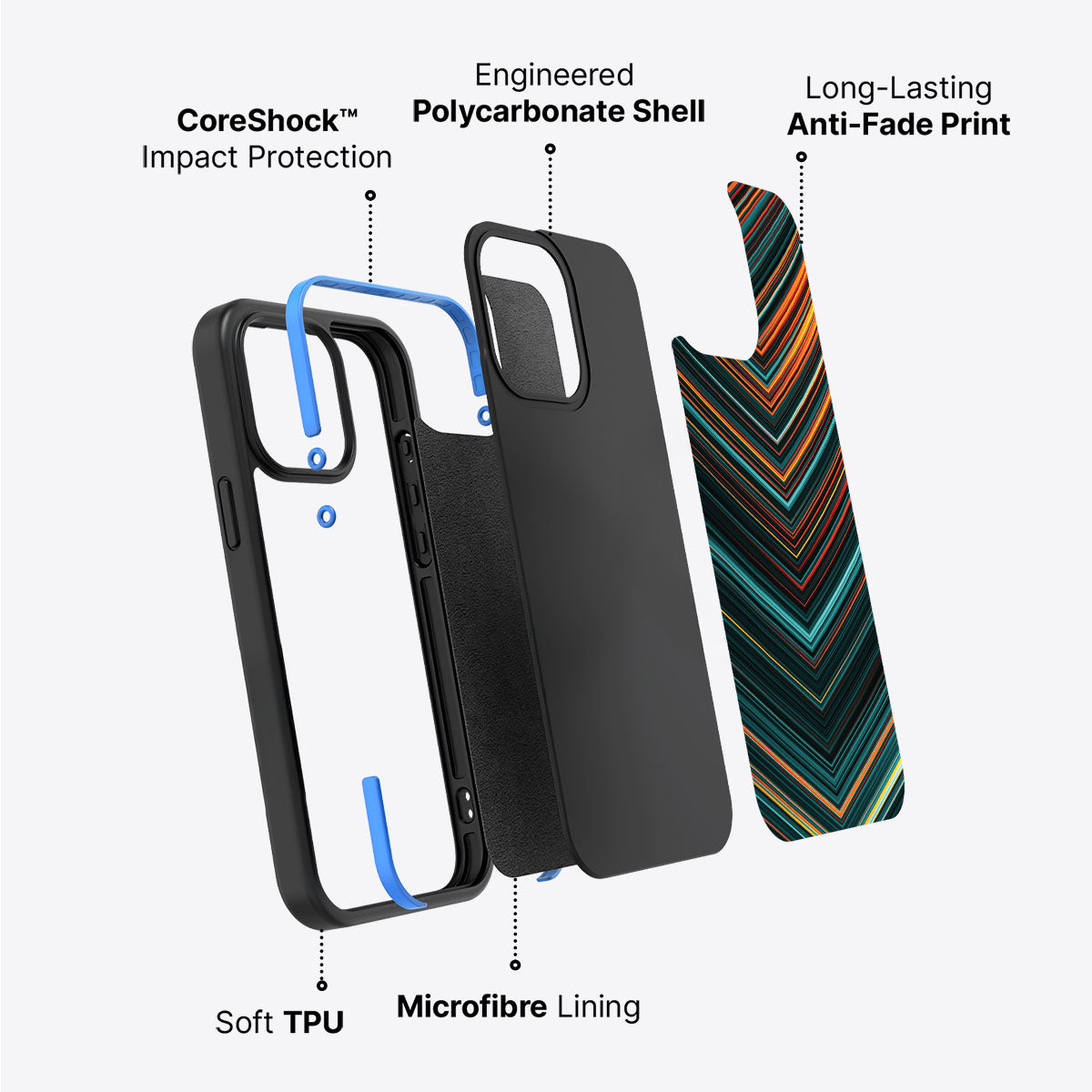 Deep Tech - iPhone 15 Case #case type_core (non magsafe)