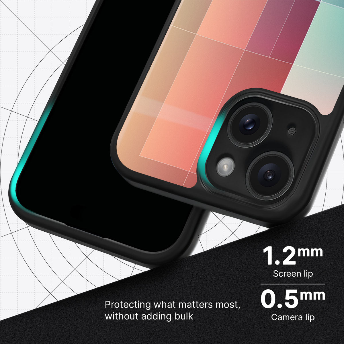 Fibionacci Play - iPhone 15 Case #case type_core (magsafe), #case type_core (non magsafe)