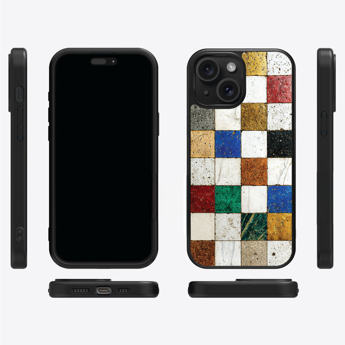 Heritage Mosaic - iPhone 15 Case #case type_core (magsafe), #case type_core (non magsafe)