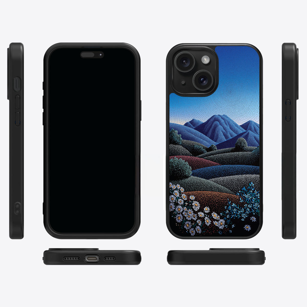 iPhone 15 Case with MagSafe – Indigo Hills