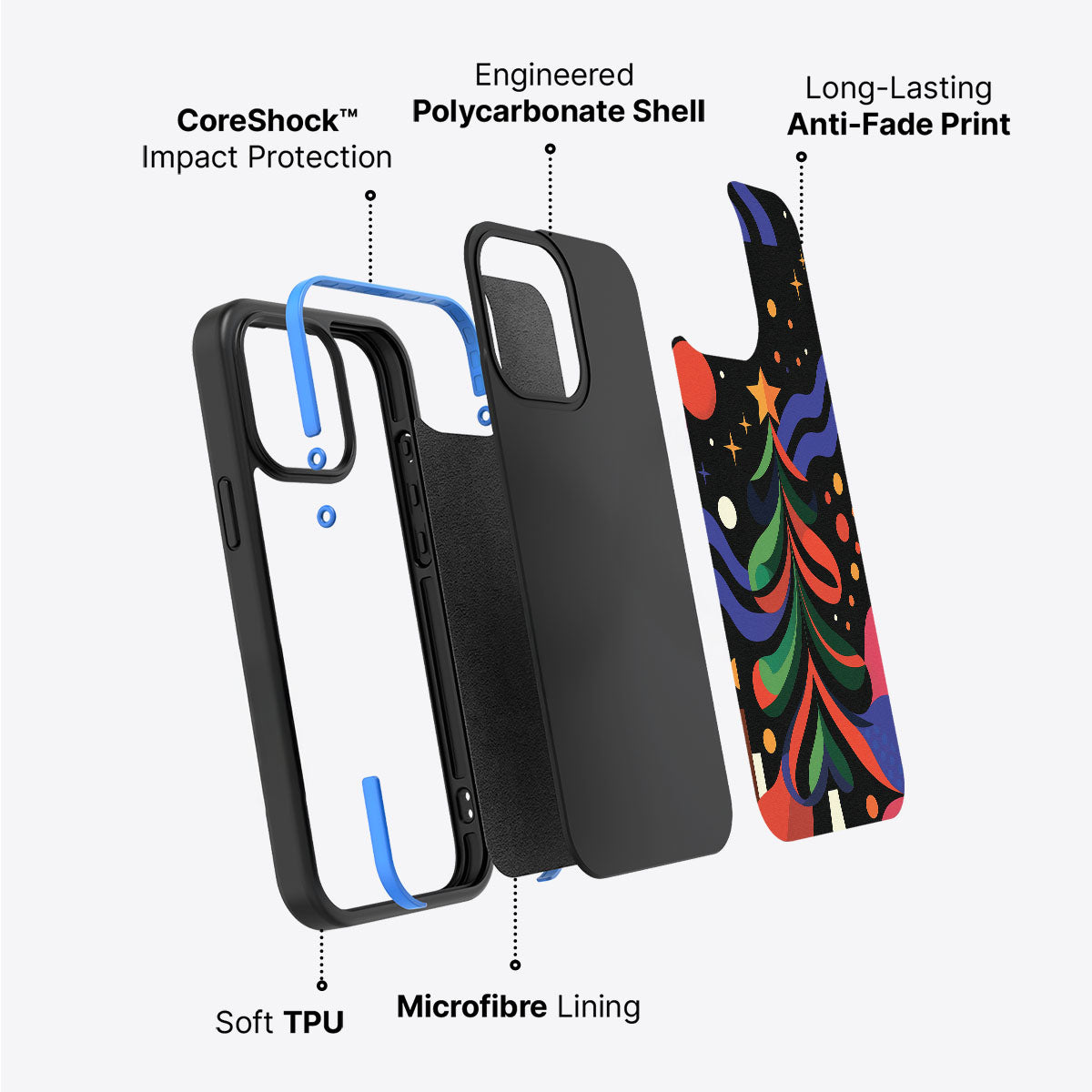 Jazz Jingles - iPhone 15 Case #case type_core (non magsafe)