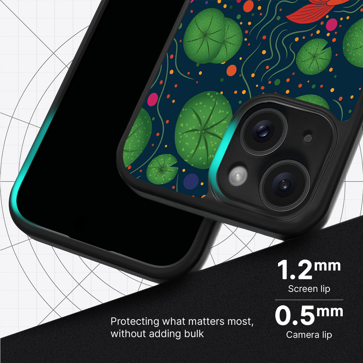 Koi Fish - iPhone 15 Case, #case type_core (magsafe), #case type_core (non magsafe)