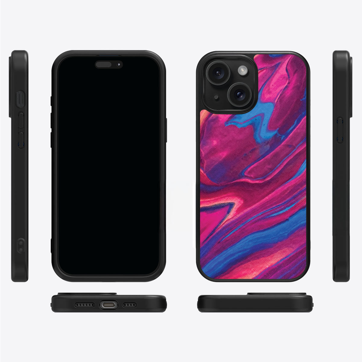 Luminous Lava - iPhone 15 Case, #case type_core (magsafe), #case type_core (non magsafe)