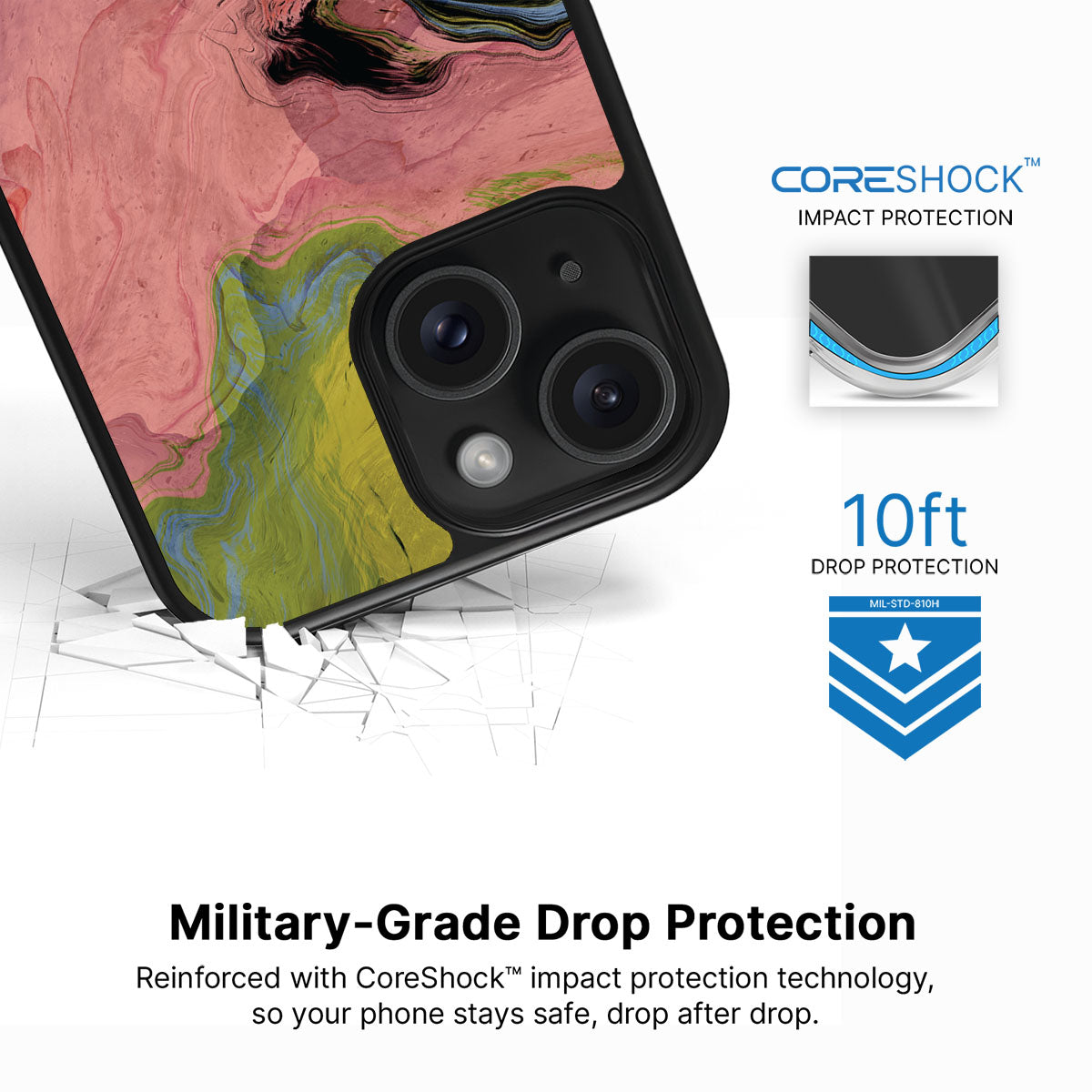 Melting Icecream - iPhone 15 Case, #case type_core (magsafe), #case type_core (non magsafe)