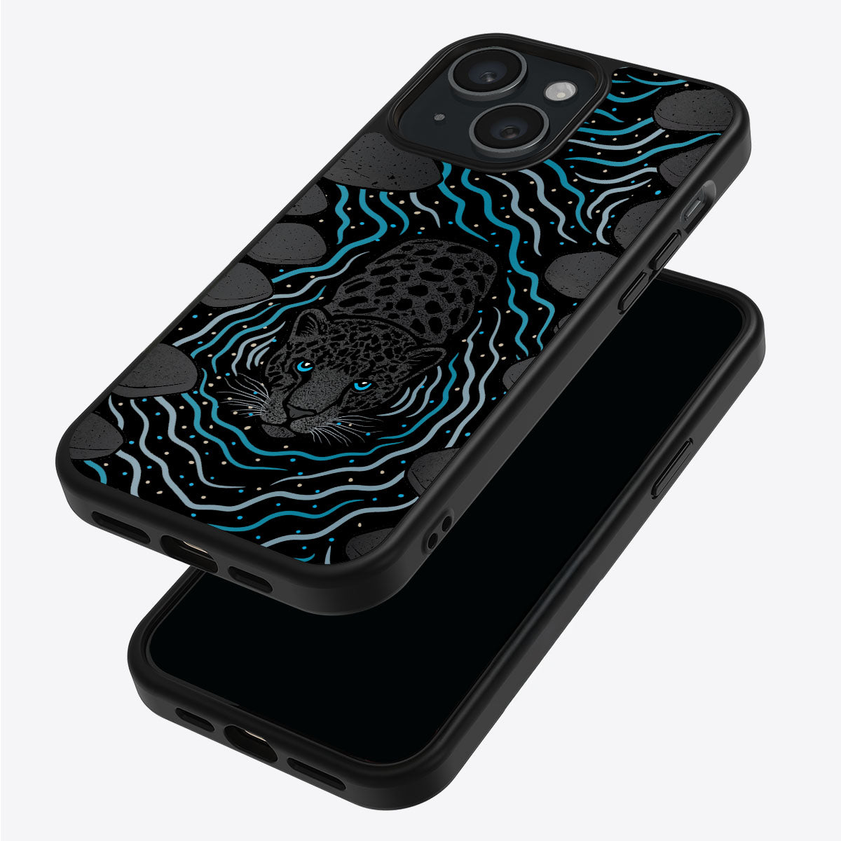 Midnight Panther - iPhone 15 Case, #case type_core (magsafe), #case type_core (non magsafe)