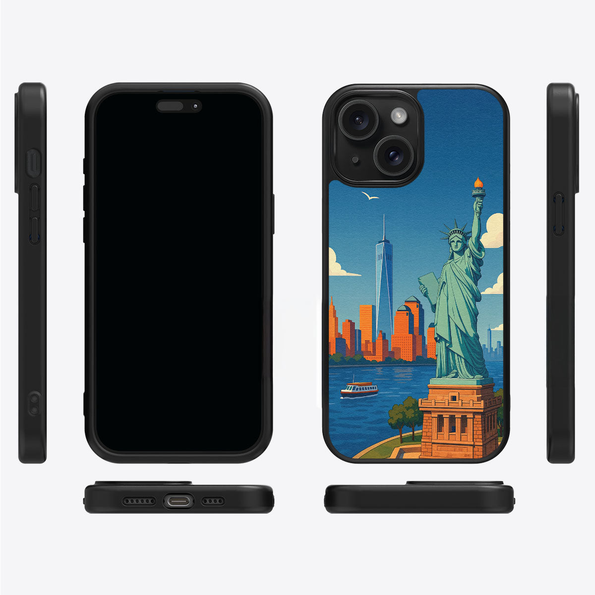 Newyork - iPhone 15 Case #case type_core (magsafe), #case type_core (non magsafe)