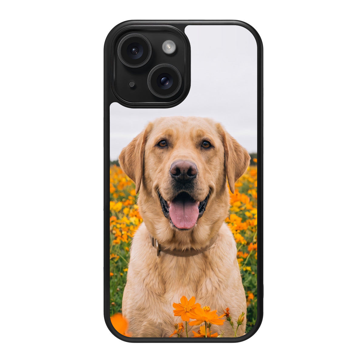 Personalised iPhone 15 case – single pet photo design