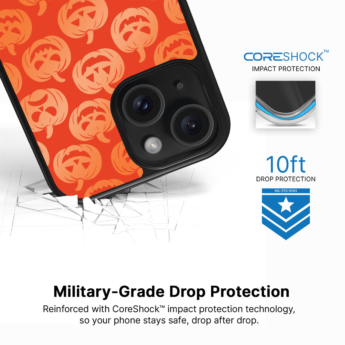 Pumpkin Parade - iPhone 15 Case #case type_core (magsafe), #case type_core (non magsafe)