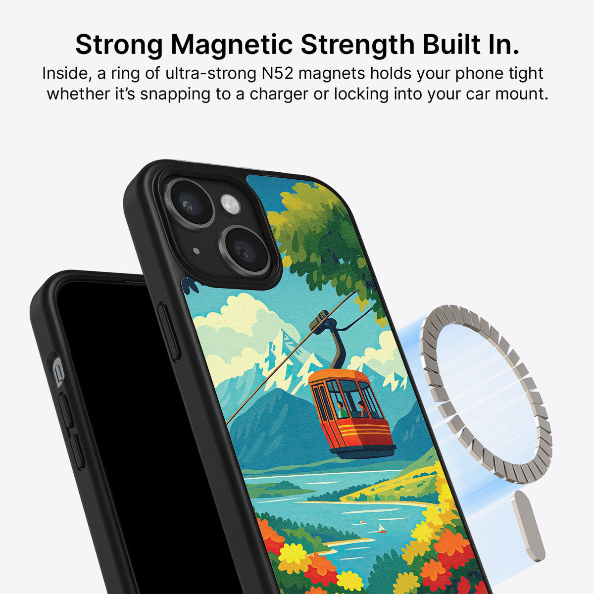 Queenstown - iPhone 15 Case #case type_core (magsafe)