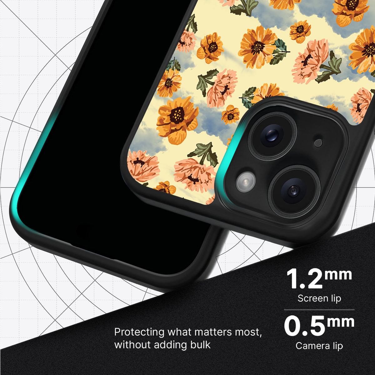 Retro Vibes - iPhone 15 Case #case type_core (magsafe), #case type_core (non magsafe)