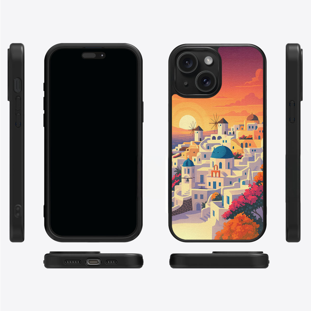 Santorini - iPhone 15 Case #case type_core (magsafe), #case type_core (non magsafe)