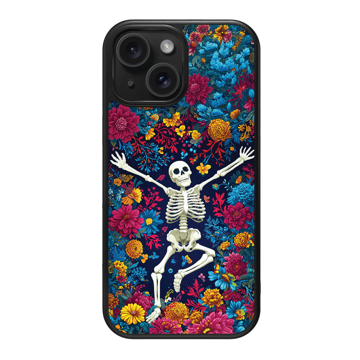 iPhone 15 Case with MagSafe – Skeleton Garden