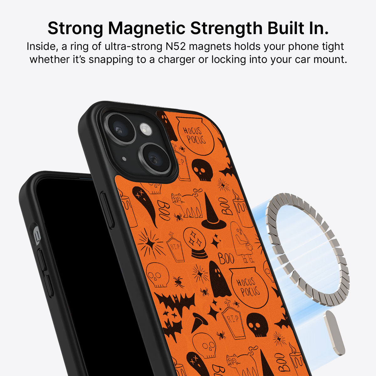 Spooky Nights - iPhone 15 Case, #case type_core (magsafe)