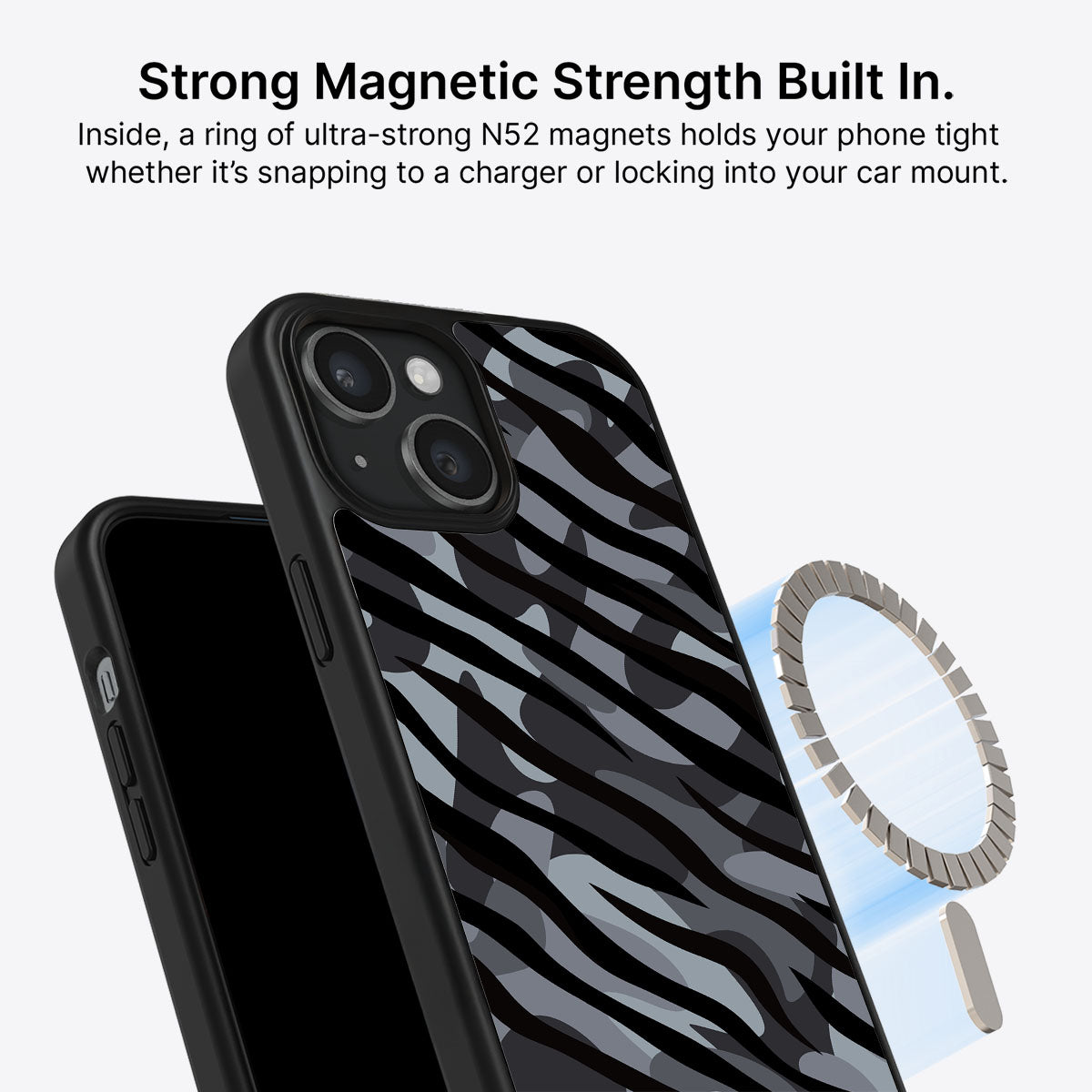 Stealth Camo - iPhone 15 Case, #case type_core (magsafe)