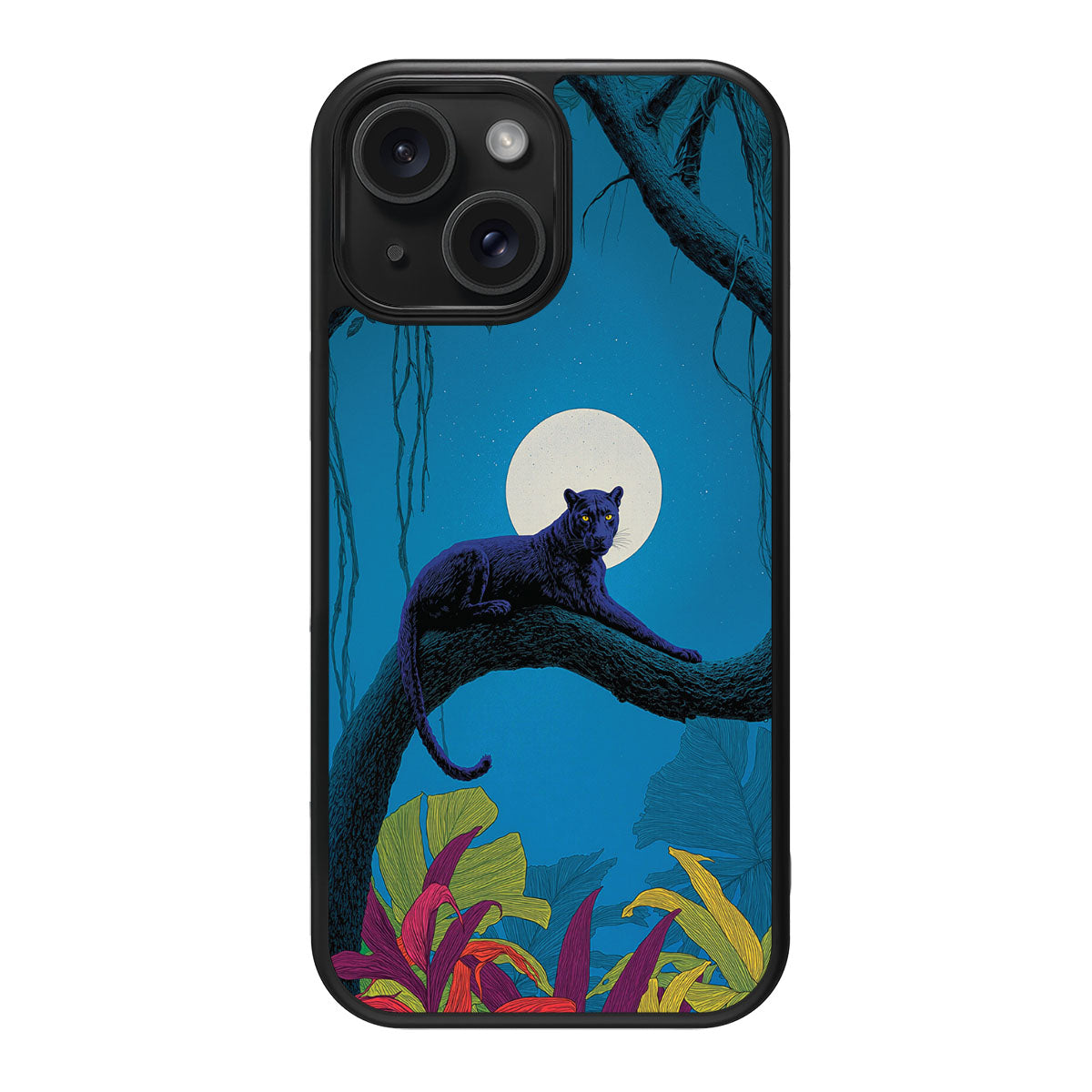 iPhone 15 Case with MagSafe – Tropic Panther