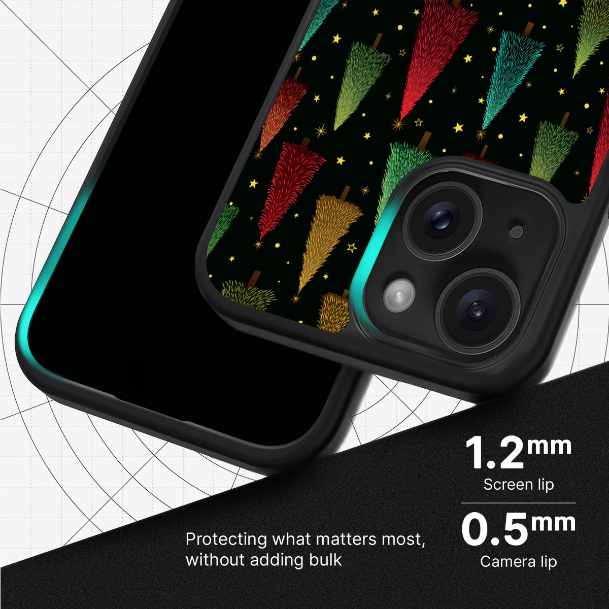 Twilight Trees - iPhone 15 Case #case type_core (magsafe), #case type_core (non magsafe)