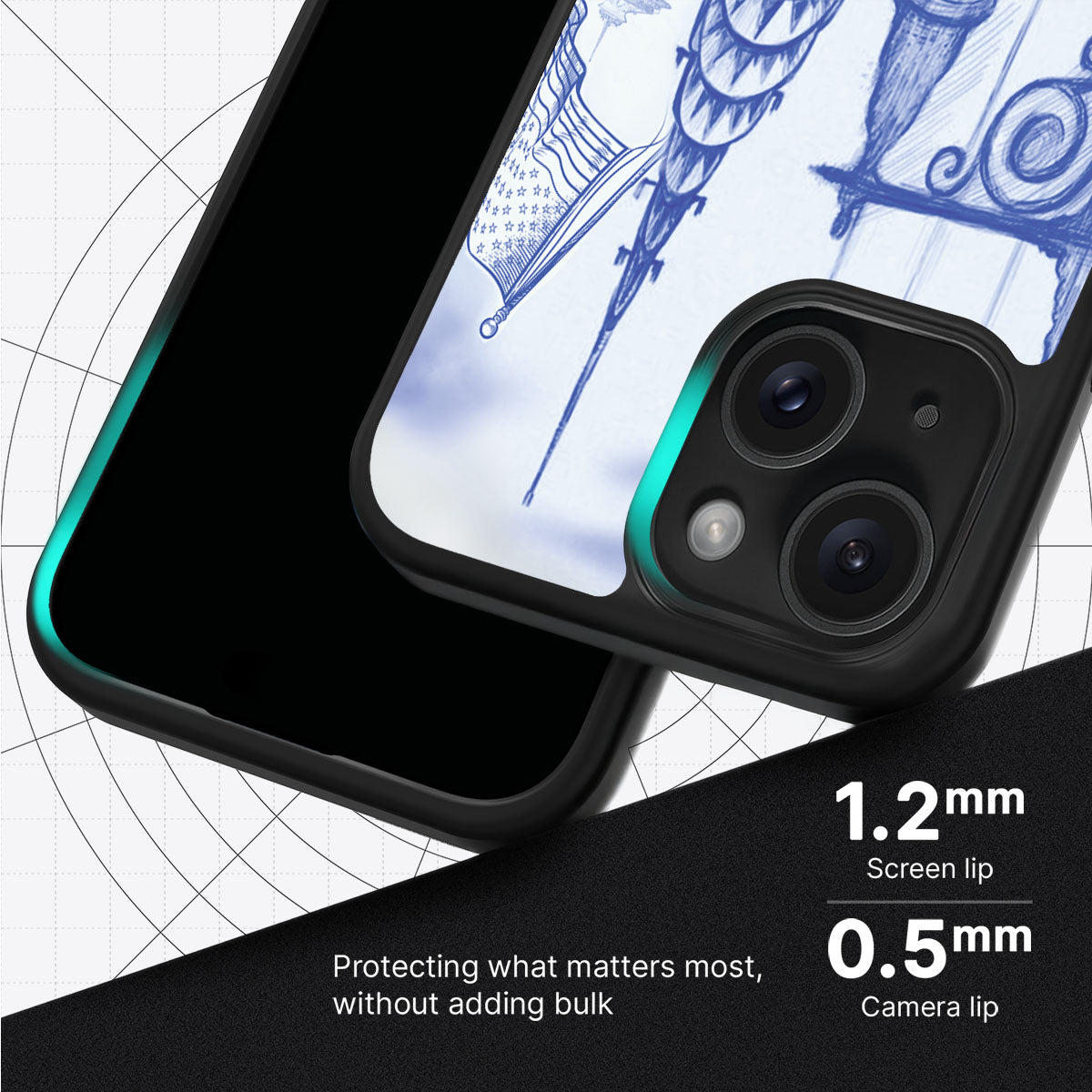 American Dream - iPhone 15 Plus Case #case type_core (magsafe), #case type_core (non magsafe)