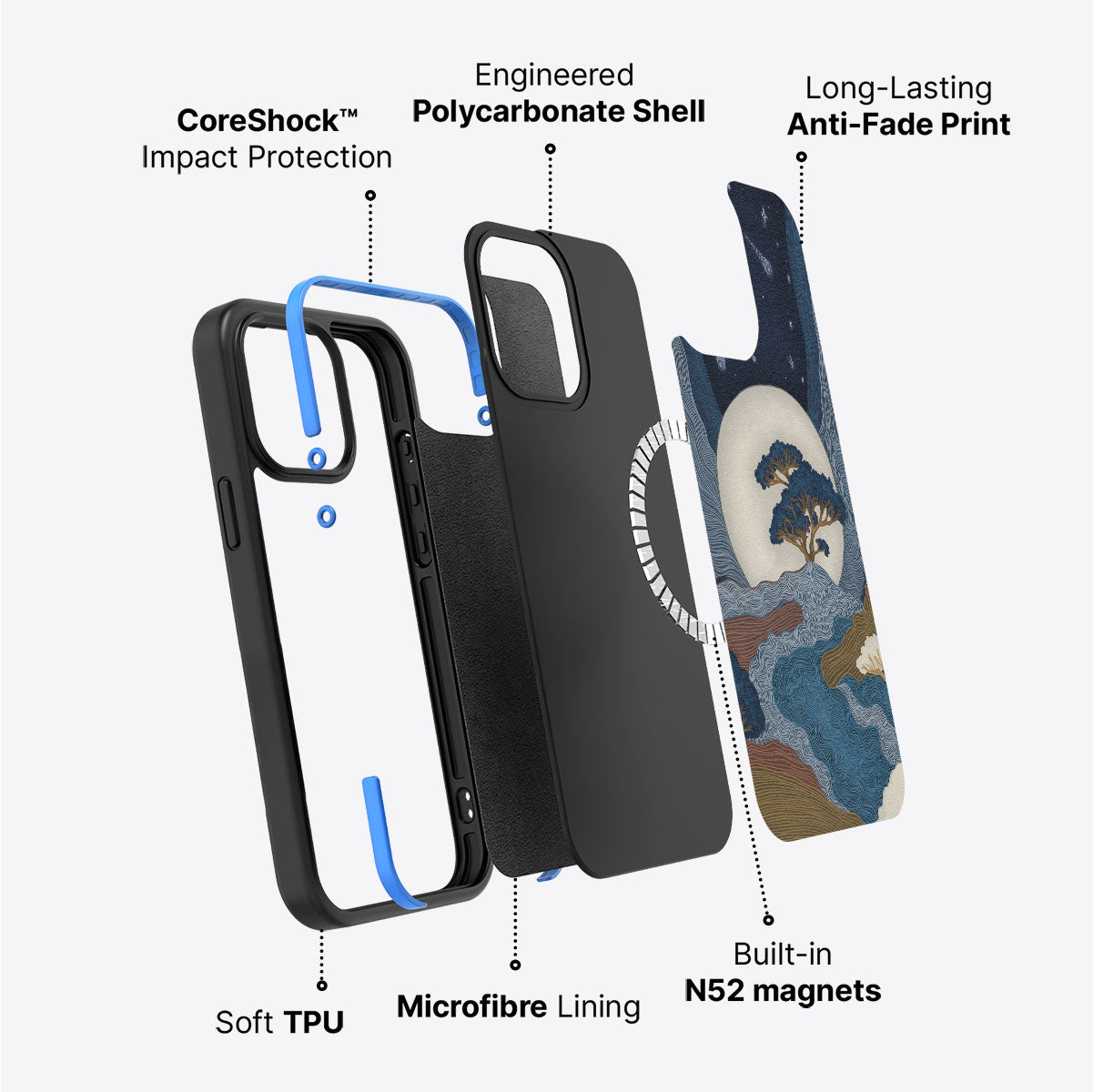 iPhone 15 Plus case construction – Aura Farming phone case