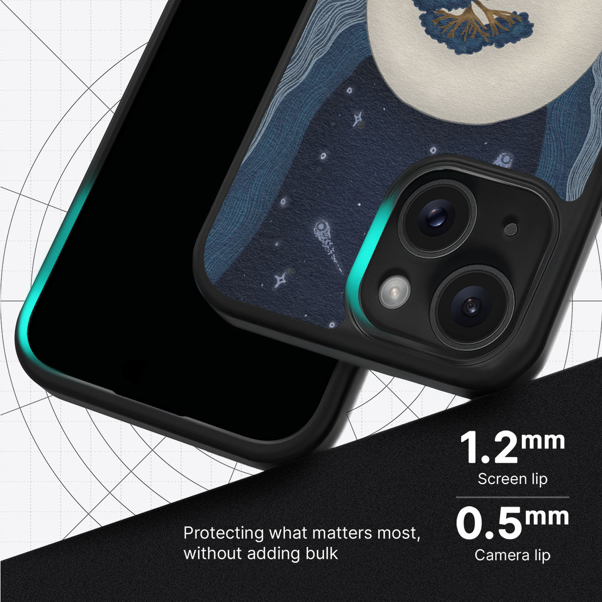 Aura Farming slim iPhone 15 Plus phone case